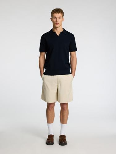 SLHTELLER SS KNIT POLO NOOS
