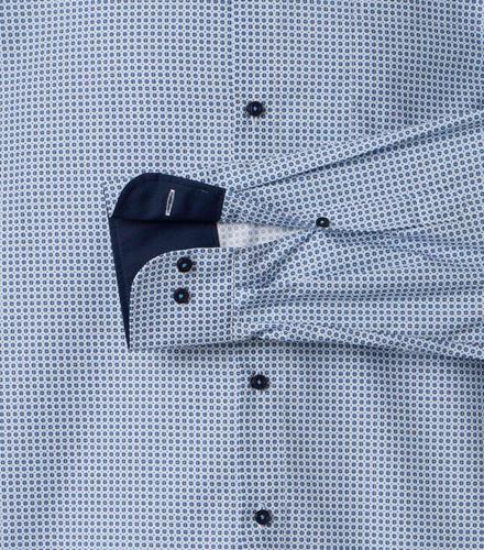 Businesshemd 44 Comfort Fit - Blau
