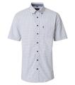 Freizeithemd Kurzarm XL Casual Fit - Blau