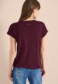 Shirt mit Split Neck im Tunika-Look