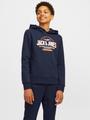 JJELOGO SWEAT HOOD 2 COL 24/25 NOOS MNI Blau 104