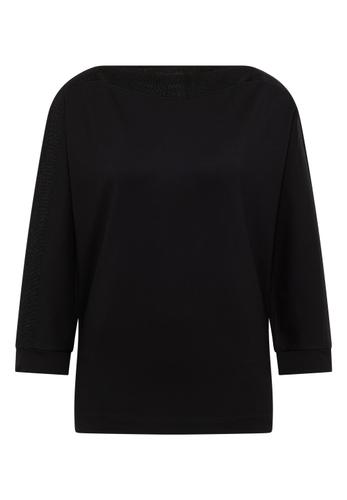 Batwing Shirt mit Tape S - Black