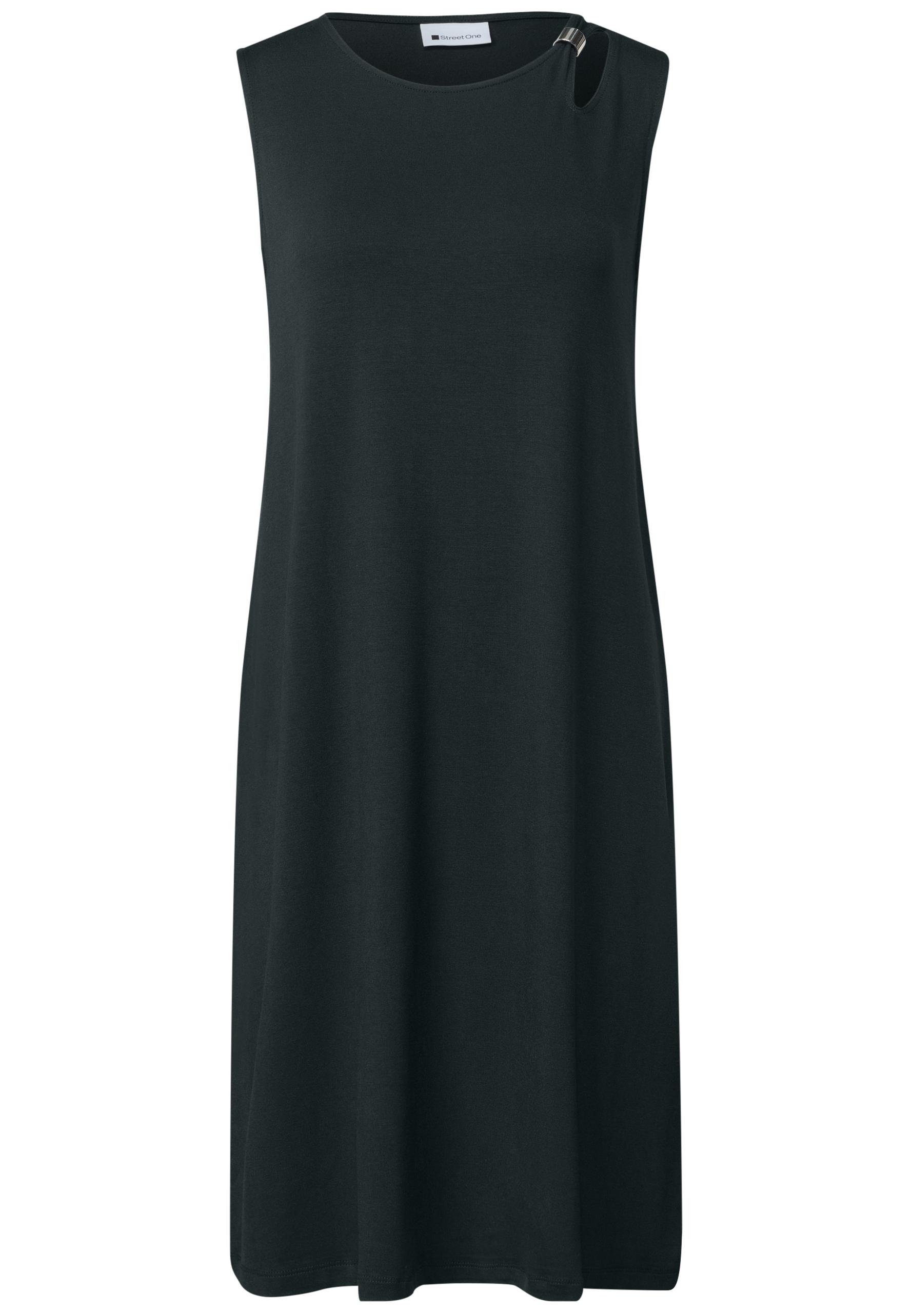 Knielanges Kleid mit Schnallendetail 42 - Deep Bound Green
