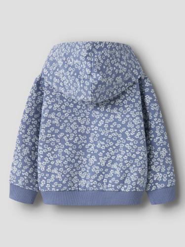 NMFVOLTANA NREG SWEAT CARD WH BRU 98 Normal geschnitten - Blue Ice