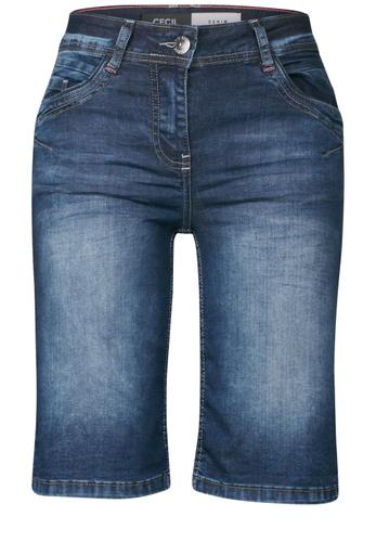 Casual Fit Jeansshorts 29 - Mid Blue Used Wash