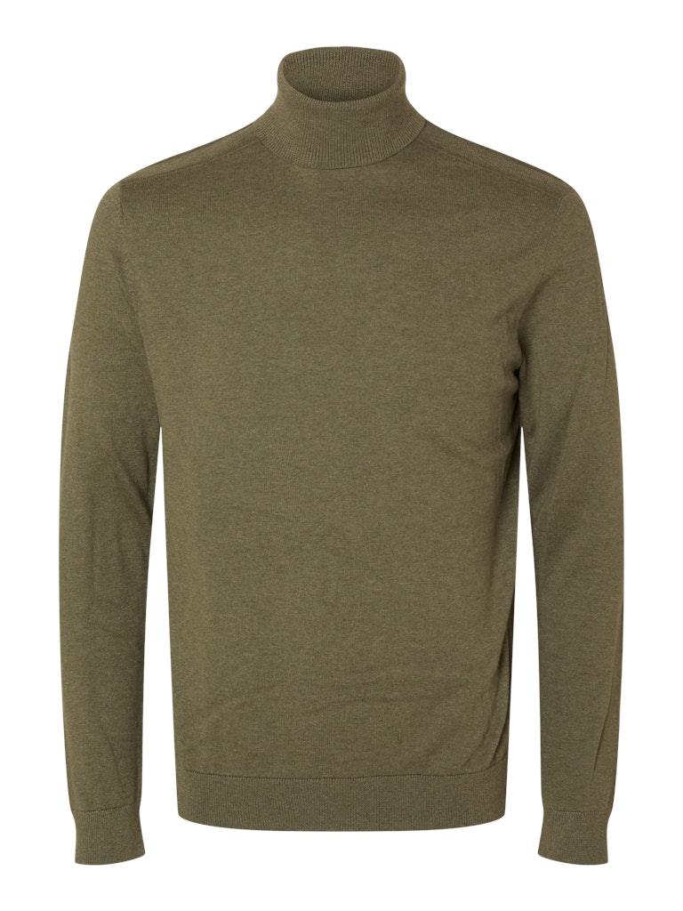 SLHBERG ROLL NECK NOOS Grün S