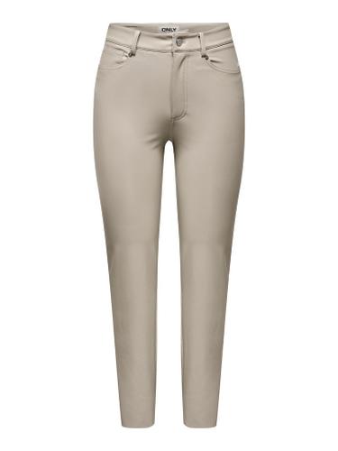 ONLEMILY HW ST ANK FAUX LEATHER PNT
