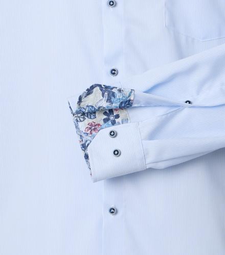 Businesshemd 44 Comfort Fit - Blau