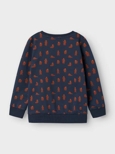 NMMNENEAN LS SWE BRU PB 104 Normal geschnitten - Mood Indigo