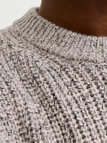 JORBLEECKER KNIT CREW NECK BF XL Normal geschnitten - Sea Salt
