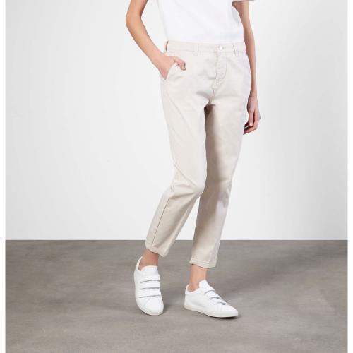MAC JEANS - CHINO turn up, Authentic stretch gabardi
