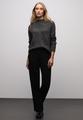 Glitzer Jacquard Pullover 42 - Gravel Grey Mel.