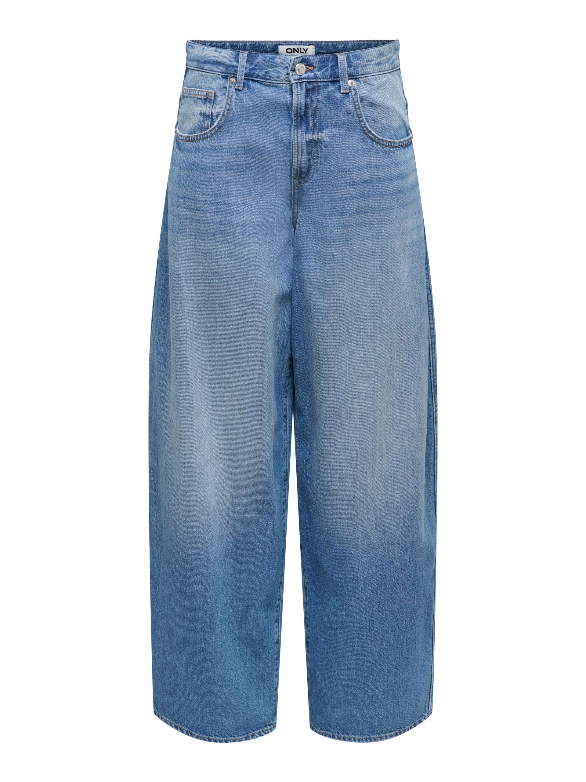 ONLTAYLOR HW BARREL DNM PIM678 NOOS M/32 Barrel Fit - Medium Blue Denim