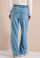 High Waist Wide Leg Jeans im Loose Fit L/30 - Light Blue Used Wash