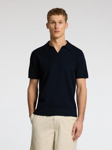 SLHTELLER SS KNIT POLO NOOS