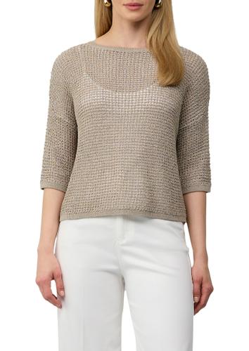 Strickpullover XS Relaxed Fit - Beige