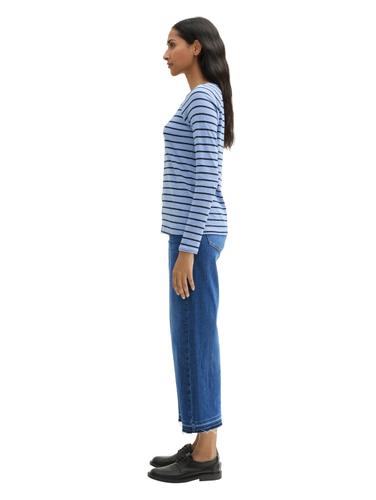TTNELMA CULOTTE Jeans 30/28 Culotte Fit - Clean Mid Stone Blue Denim