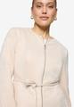 Blazer-Jacke in Lederoptik 40 - French Oak