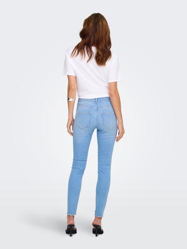 ONLBLUSH MID SK ANK RW DNM REA130 NOOS L/30 Skinny Fit - Light Blue Denim