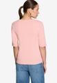 Basic-T-Shirt mit V-Ausschnitt
