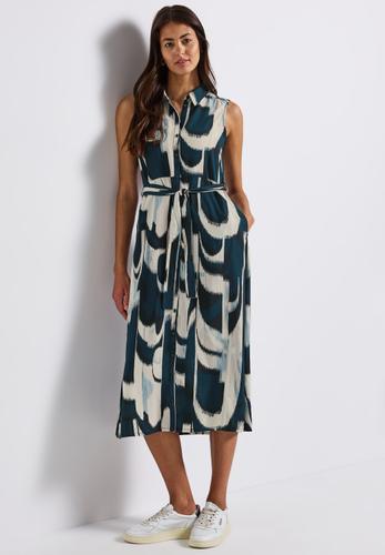 Ärmelloses Blusenkleid 44 - Tide Blue