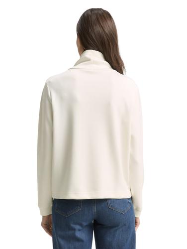Scuba Sweatshirt mit Stehkragen