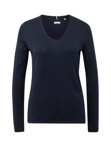 Pullover mit V-Ausschnitt L Regular Fit - Sky Captain Blue