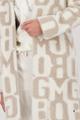 Jacke mit Schriftmuster