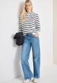 Sweatshirt mit Kapuze und Chestprint M - Universal Blue