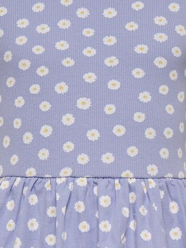 KMGTRINNY SS AOP BALLOON DRESS JRS 116 Normal geschnitten - Sweet Lavender