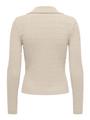 ONLMEDDI LS CABLE POLO CC KNT S Normal geschnitten - Birch
