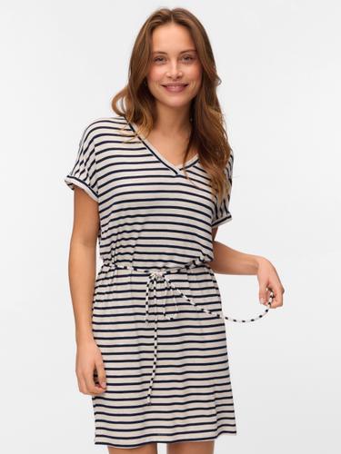 VMHOLLY SS SHORT DRESS JRS XS Normal geschnitten - Silver Lining