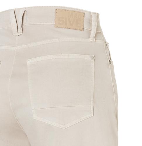 MAC JEANS - DANNI 2.3, Authentic High Stretch Gabardine 40/OL Barrel Fit - Beige