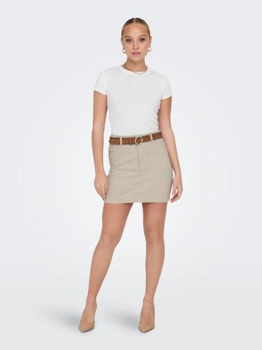 ONLELINA S/S O-NECK SHORT TOP JRS NOOS