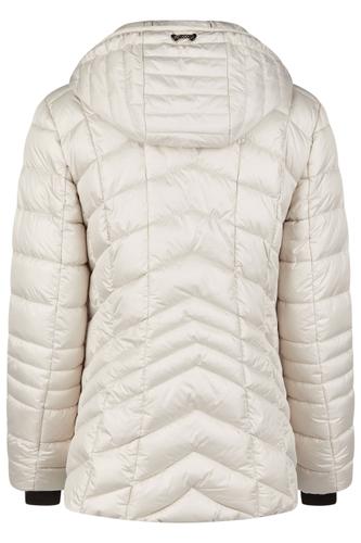 Jacke mit Kapuze - Weiß / 44