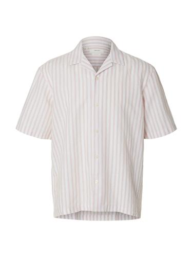 SLHREGCLAY LINEN BLEND SS SHIRT RESORT