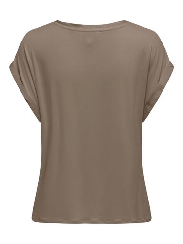 ONLLIEKE S/S SATIN MIX TOP WVN NOOS