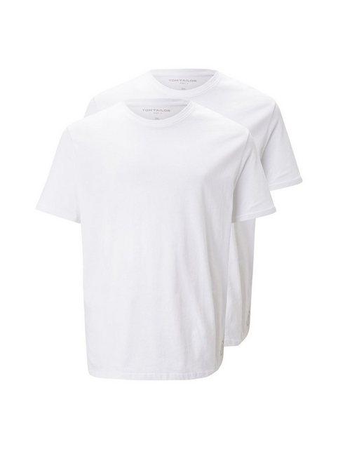 TOM TAILOR Men Plus T-Shirt »Doppelpack Basic T-Shirts«