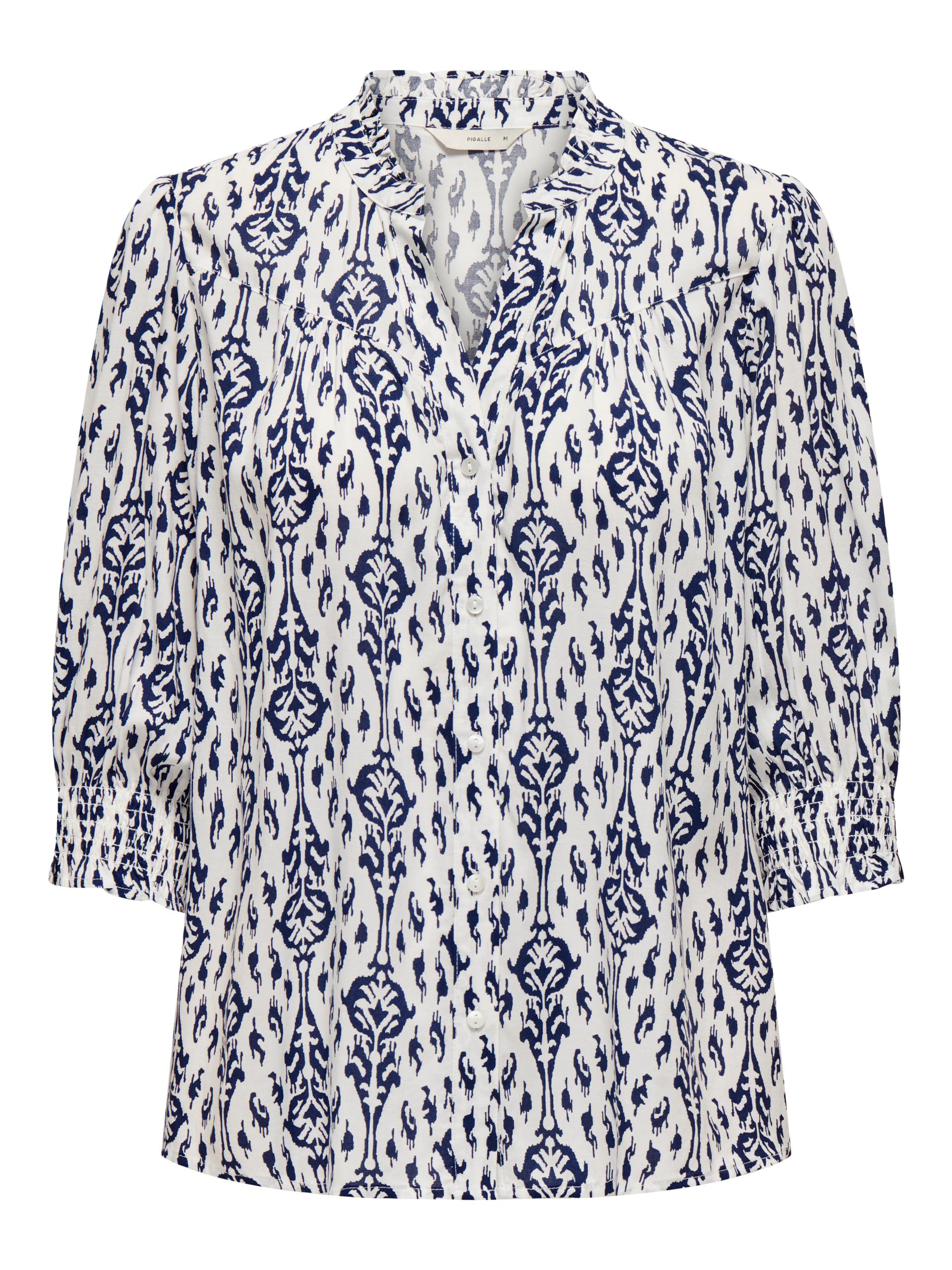 ONLRAYA 3/4 SHIRT WVN NOOS S Normal geschnitten - Night Sky