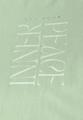 T-Shirt mit Wording Print 38 - Soft Jade Green