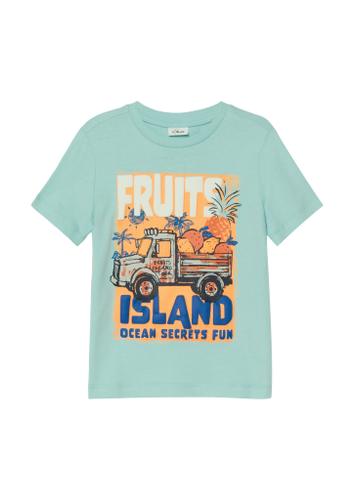 T-Shirt 104/110 Regular Fit - Türkis