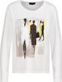 Langarmshirt mit Gemäldeprint