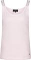 Top mit Pailletten-Trägern 42 - French Rose