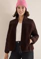Teddy-Jacke mit Steppdetails L - Tartufo Brown