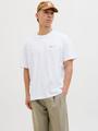 JORVARENNA PAINTED BACK TEE SS CREW NECK XXL Locker geschnitten - Bright White