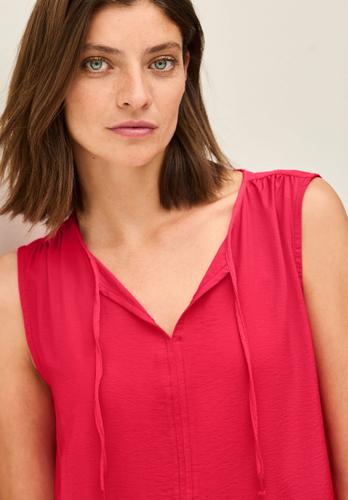 Cecil A-Linien-Kleid in Unifarbe - Rot / S