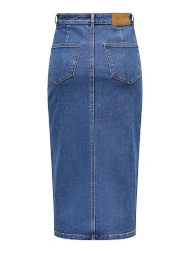 ONLSIRI FRONT SLIT SKIRT DNM GUA NO
