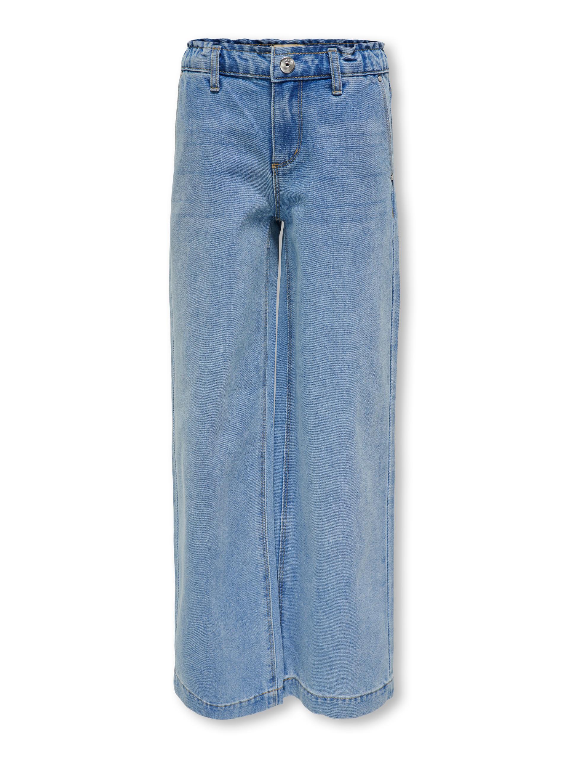 KOGCOMET WIDE DNM LB NOOS 152 Weiter Beinschnitt - Light Blue Denim