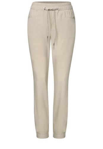 Loose Fit Melange Hose M/28 - Boulder Beige
