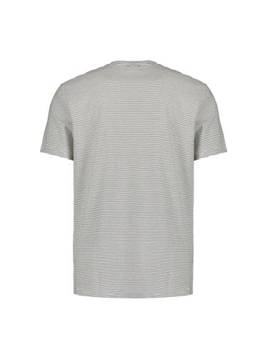 T-Shirt Crewneck Stripes XL Regular Fit - Offwhite
